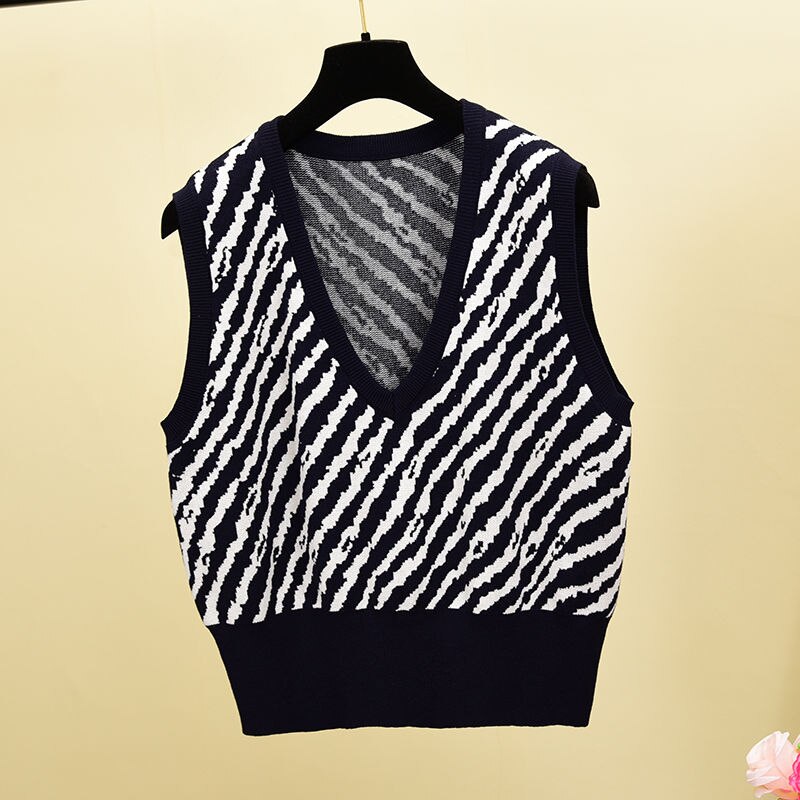 Zenana Ribbed Slit V-Neck Sweater Vest