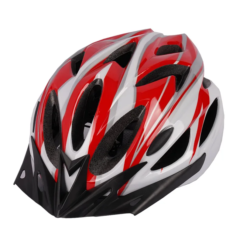 Fietshelm voor volwassenen Veilig Comfortabel Unisex Rijdende beschermende helm Licht en comfortabel Verminder windweerstand Fietsuitrusting: green