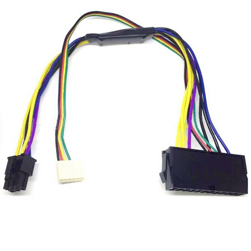 24Pin to6Pin Plastic ATX PSU Power Supply Cable For HP Z230 Z220 SFF