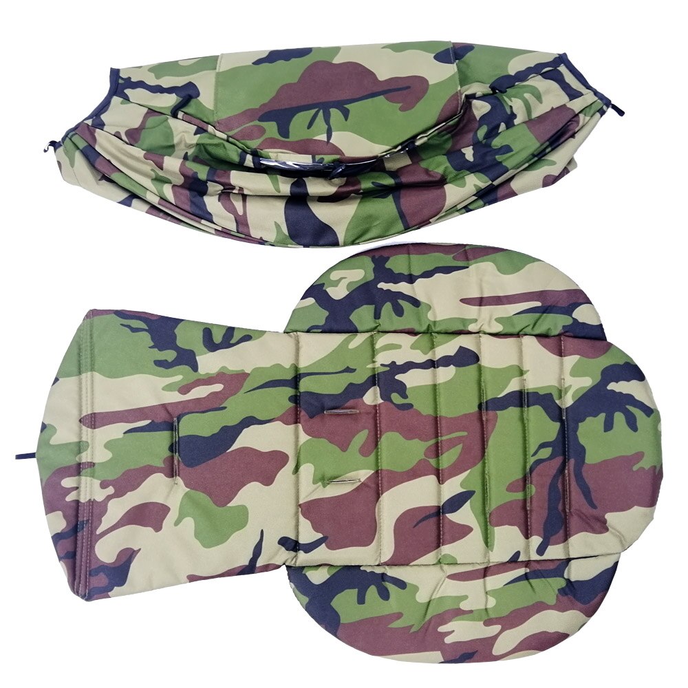 Capota de cochecito y colchón de 175 grados para Babyzen Yoyo Yoya Babytime con cremallera trasera, accesorios de cochecito de bebé: Camouflage