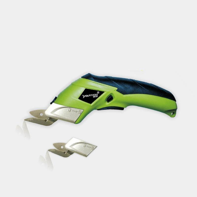 Eu Elektrische Schere Multi Stoff Leder Tuch Schneiden kabellos Aufladbare Stoff NäHenne Handheld Schere Mit Zwei Schere