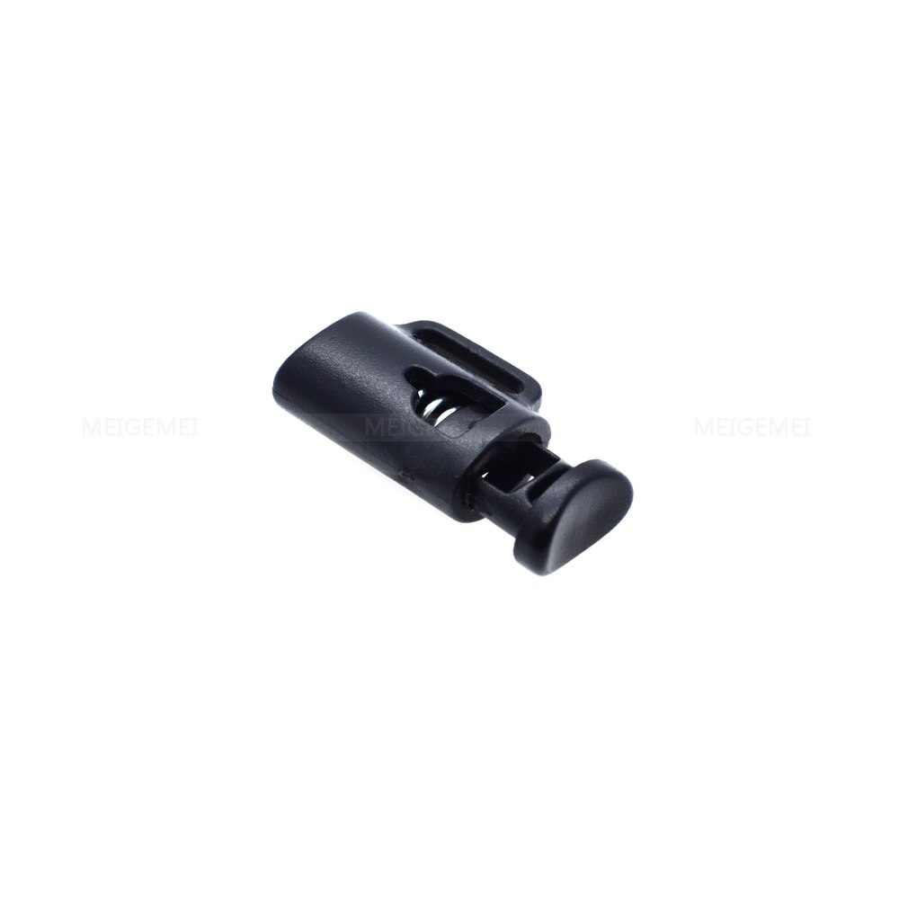 Bouchon à bascule en plastique ovale pour bouilloire, 100 pièces/paquet, pour sacs, taille: 28.6mm x 15.5mm x 8.6mm