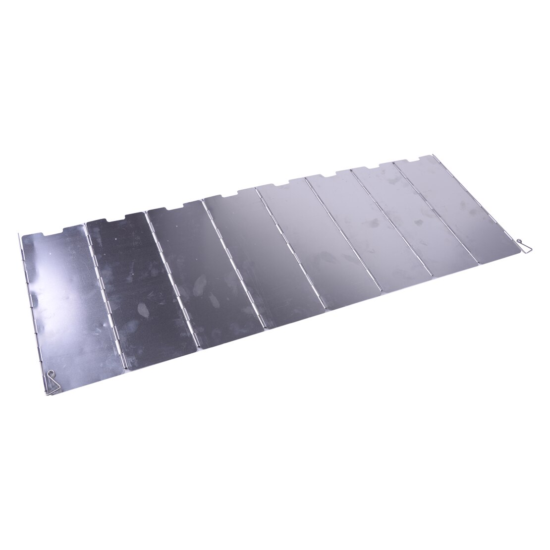 Letaosk 8 grote platen outdoor camping bbq opvouwbare brander voorruit gasfornuis windscherm aluminiumlegering