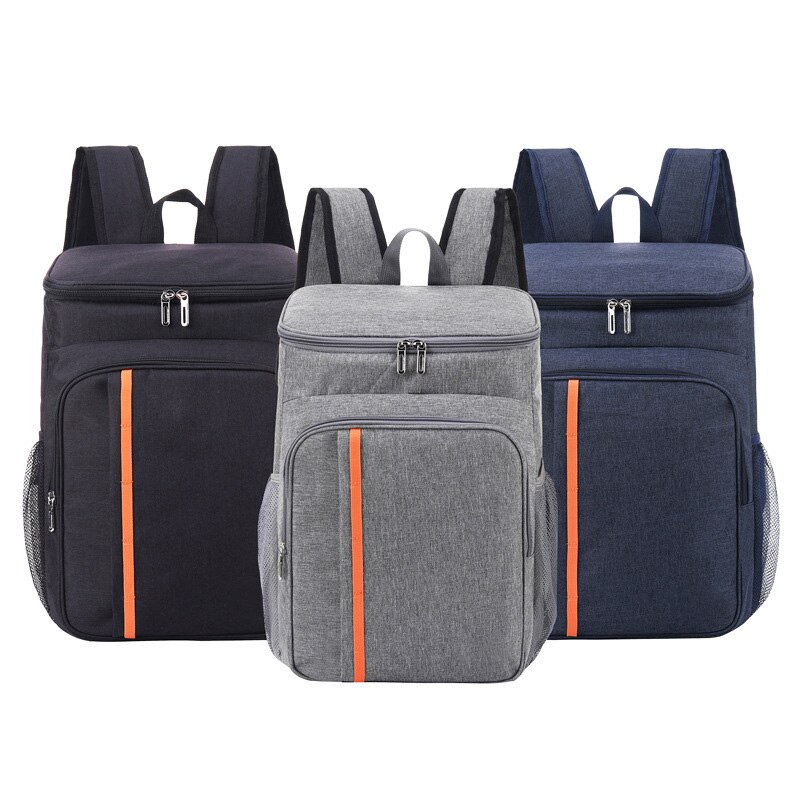Large Capacity Picnic Warm Insulated Bag Leak Proof Lunch Backpack Thermal Outdoor Picnic Bag Picnic Food Beverage Storage Bag