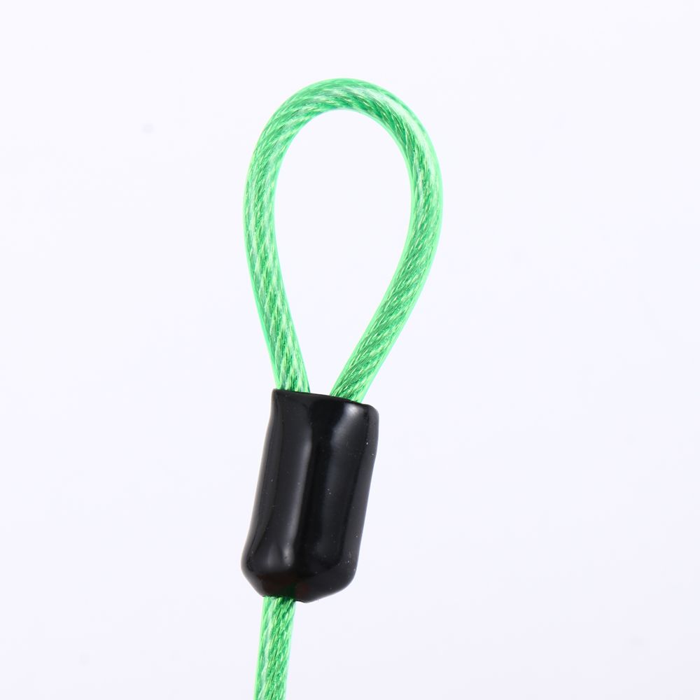 1 Pcs Security Bicycle Wire Rope Metal Lock Strong Braided Steel Cable Wire Rope Outdoor Bike Lock Motorcycles Scooter Chain