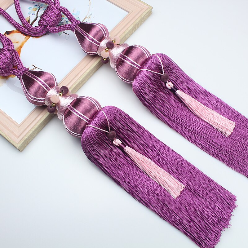 Gordijn Bandage Gordijn Kwastje Eenvoudige Moderne Opslag Gordijn Touw Haak Bandage Lace-Up Trekkoord Decoratieve Ballen