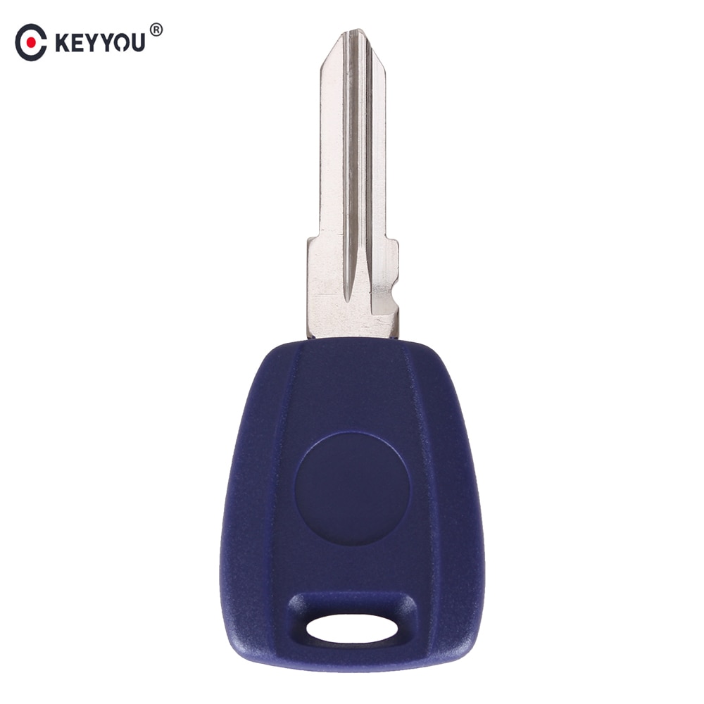 KEYYOU Ongesneden Remote Auto Transponder Key Shell Case Voor Fiat Stilo Punto Seicento Fob Autosleutel Case Geen Chip Keyless GT15R blade