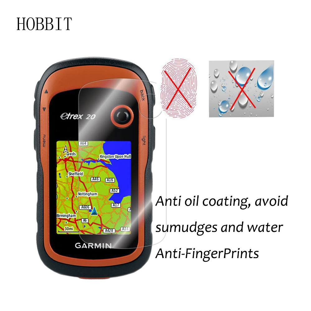 3- pack för garmin etrex 10 20 30 vandring handhållen gps-navigator explosionssäker skärmskydd skyddsöverdrag sköld film hud