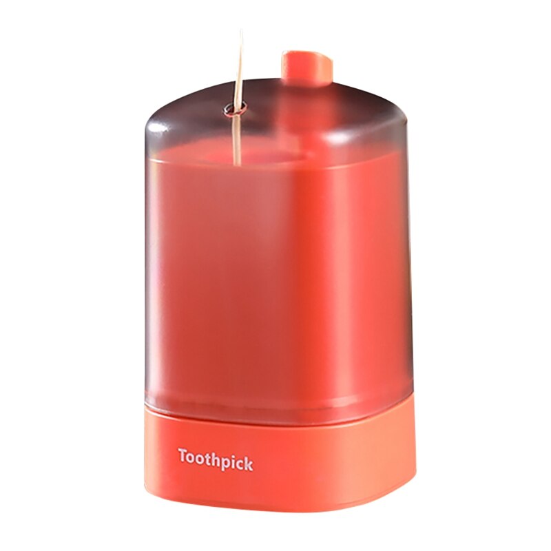 Toothpick Holder Automatic Pop-up Toothpick Box Portable Toothpick Container for Restaurant Kitchen Toothpicks Dispenser: 01