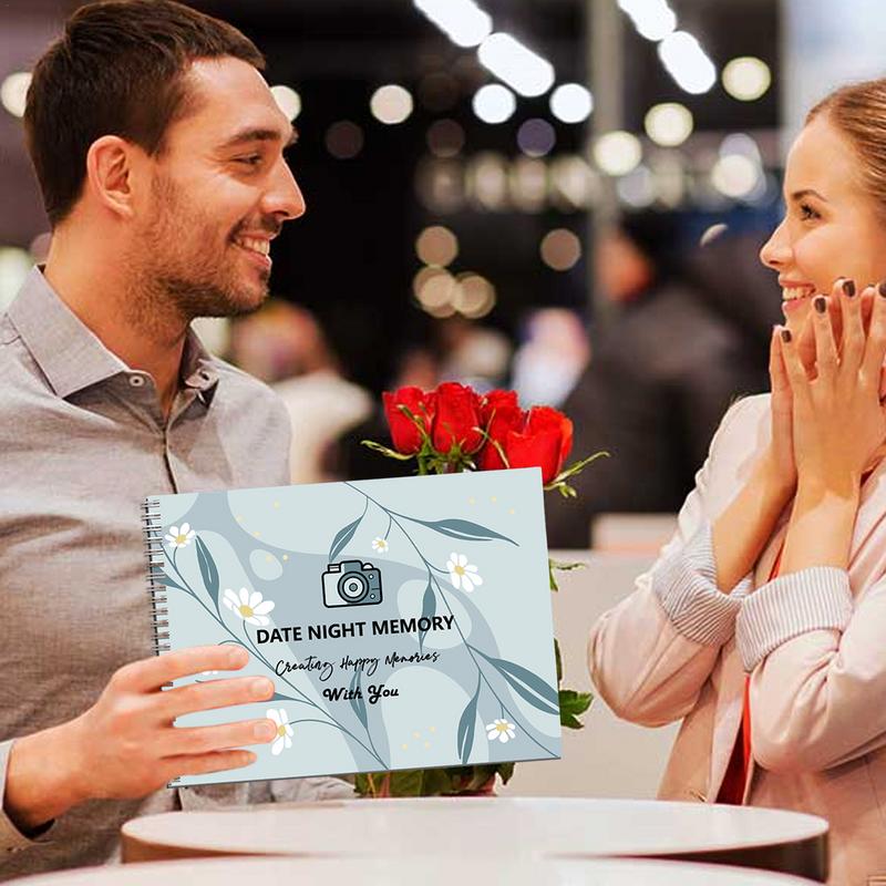 Date night souvenir journal romantisk nygift skrapelodd date night spill til valentinsdagen bursdag jul romantisk