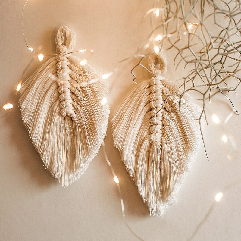 Gevlochten tafelmat, onderzetters, handgeweven wandtapijt, macramé, wanddecoratie, boho-decoratie, huisdecoratie voor kantoor, appartement, bar