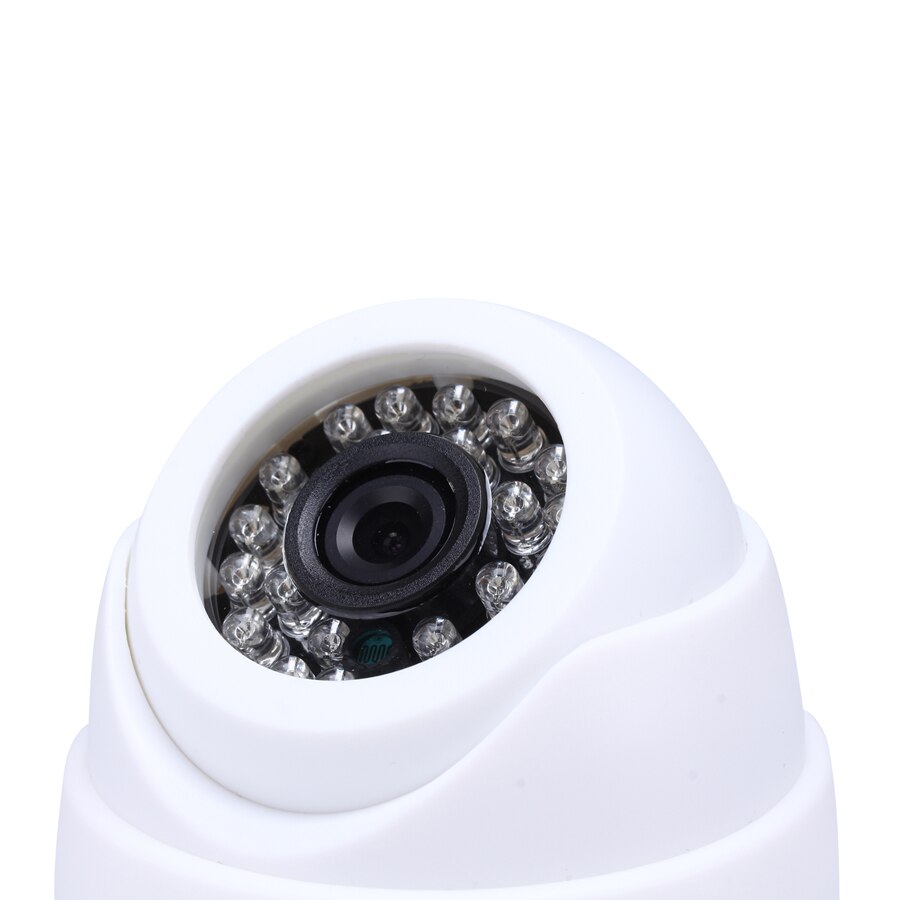 Hamrol cctv kamera 1/3 "farve cmosreal 700 tvl høj opløsning 24 led nightvison indendørs dome kameraanalog sikkerhedskamera
