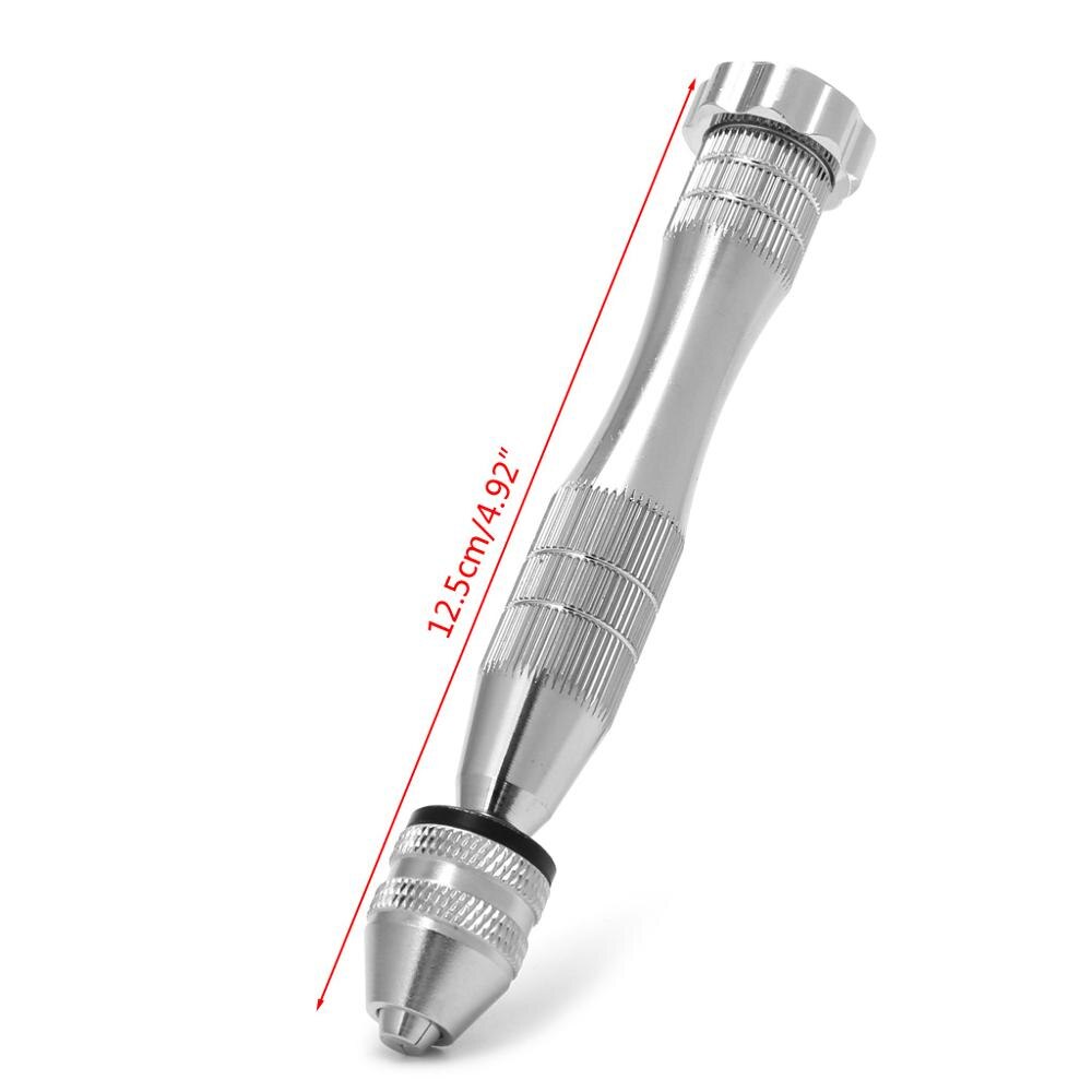 Precise Hand Drill Non-Slip Handlebar Hand-boring For Gimlet DIY Jewelry Accessories: Hand drill