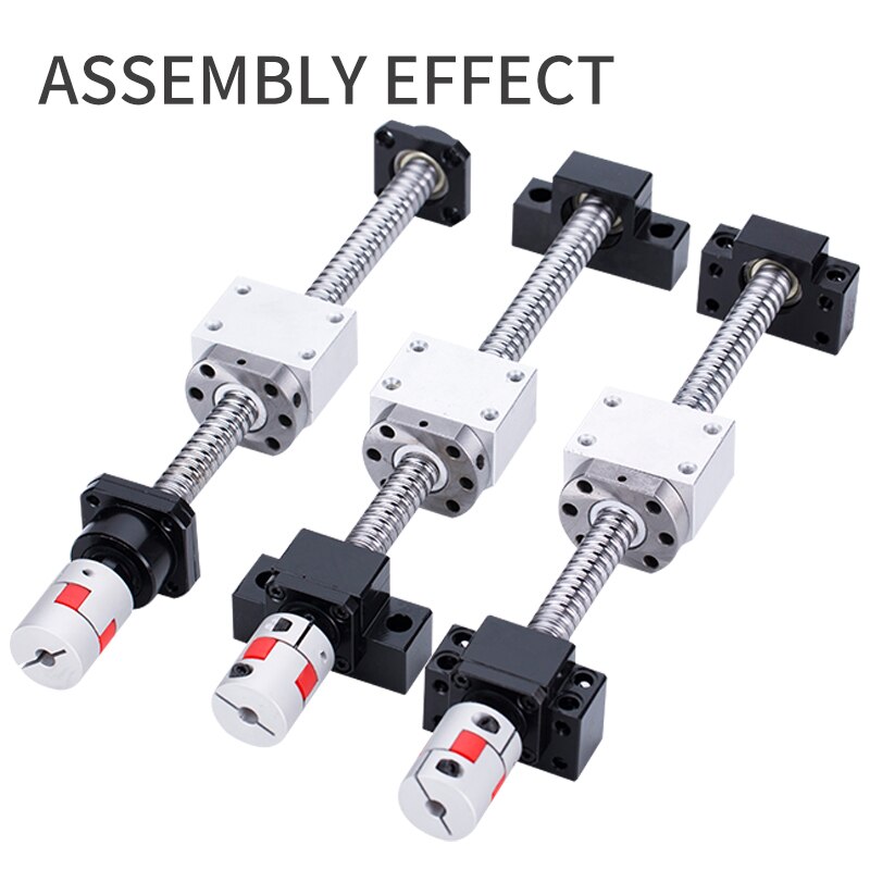 Screw support bracket fixed bracket linear bearing BKBF10/12 BKBF15 EKEF12/15 FKFF10/12 FKFF15 for ball screw sfu1605/sfu2005