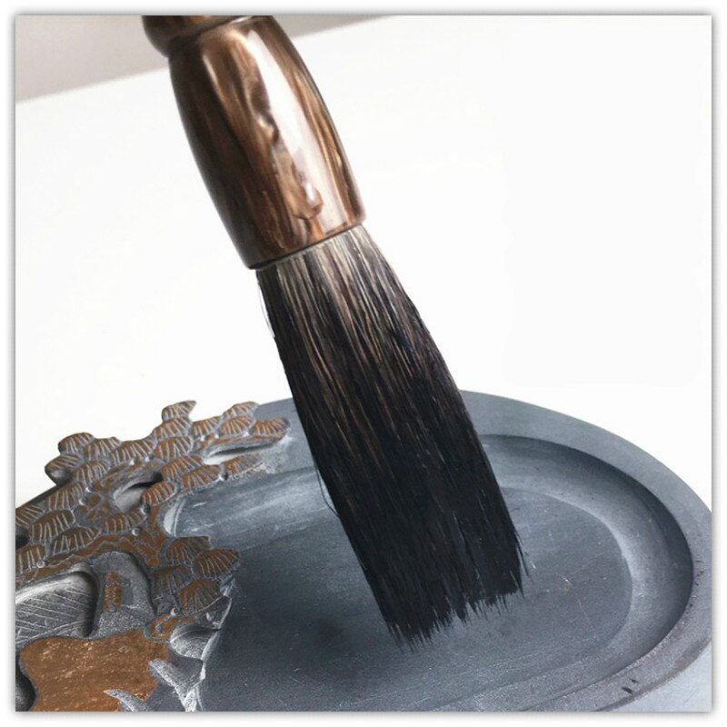 3pcs/set Chinese Calligraphy Brush Pen Set for Bear Hair Writing Brush Couplets Running Cursive Script Brush Pen Set