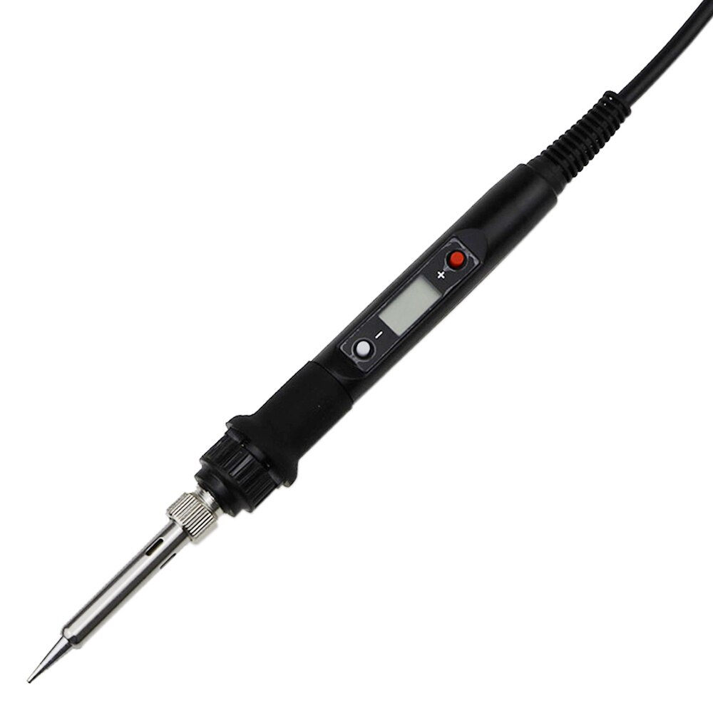 60W Temperatur Einstellbar Elektrische Lötkolben 110V 220V 80W Digital Display Solder Stift Schweißen Reparatur Werkzeuge: 220V EU Plug / 80W Sleep Black