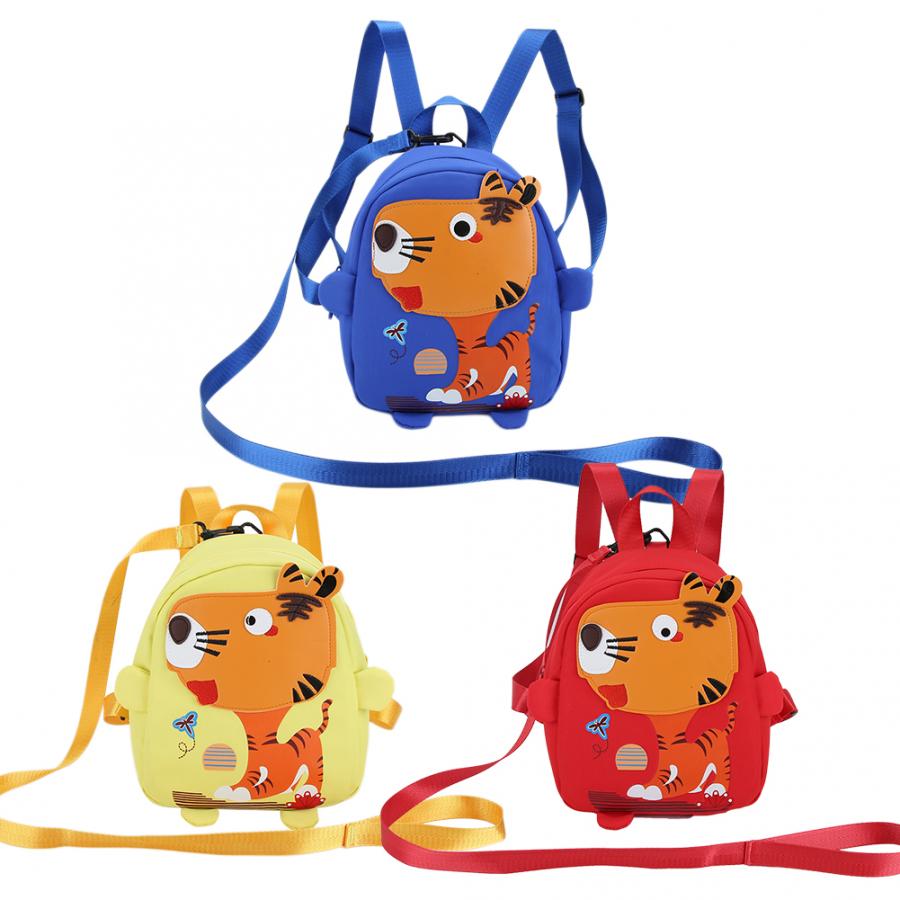Baby Safety Harness Anti-lost Backpack Strap Keeper Shoulder Bag Cute Cartoon Activity Safety Boys Girls Schoolbag Harnesses