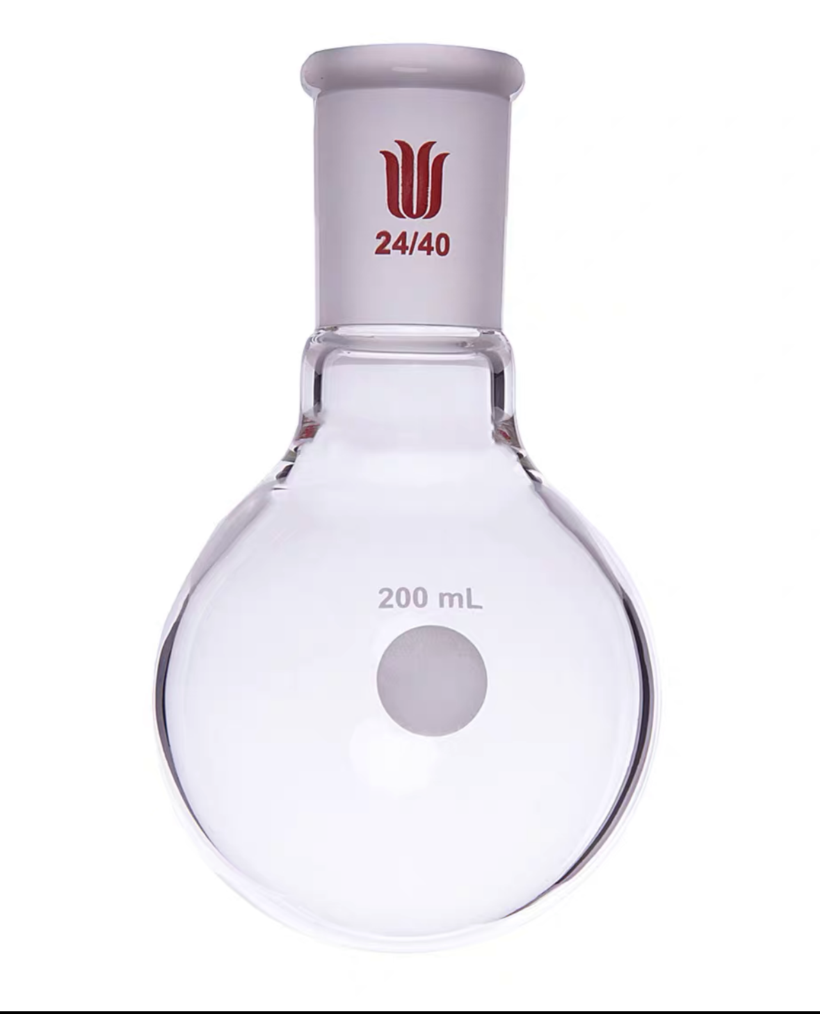 Einzelhals-Kugelflasche mit rundem Boden, Gelen... – Grandado
