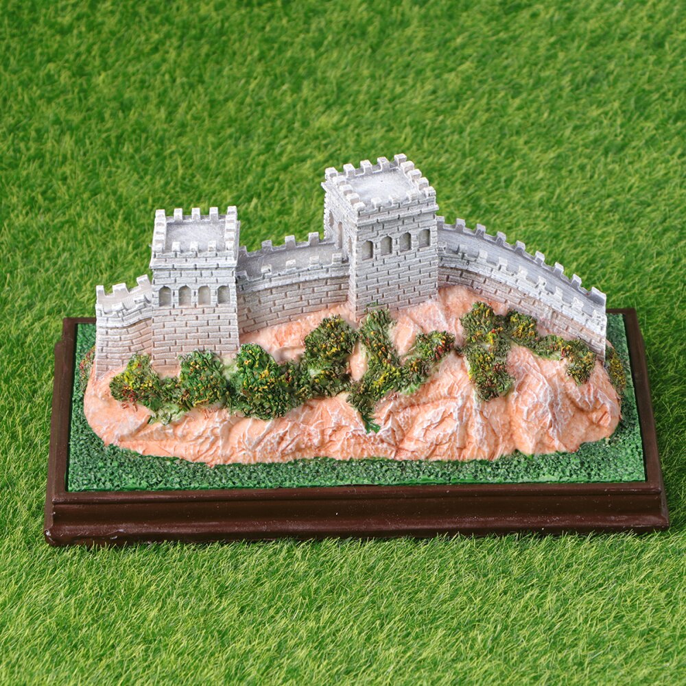 1pc Classical Architecture Model Great Wall of China Model Architectural Furnishing Articles Ornaments Props for Home Decor