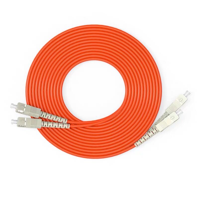 SC/UPC to SC/UPC Optical Fiber jumper Patch Cord Multimode OM1 62.5/125um Fibre Channel Cable 3.0mm: 3M
