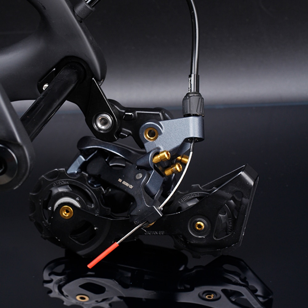 50pcs/lot Heat shrink Bicycle Cable End Caps Bike Wire End Caps for MTB Bike Brake Derailleur Shifter Cable Tip Crimps