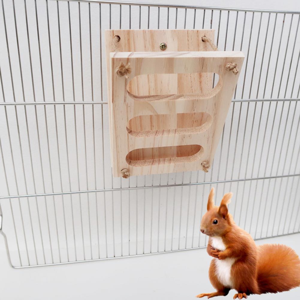 Functionele Hooiruif Effen Anti-Bite Mini Minimaliseren Afval Cavia Hamster Feeder