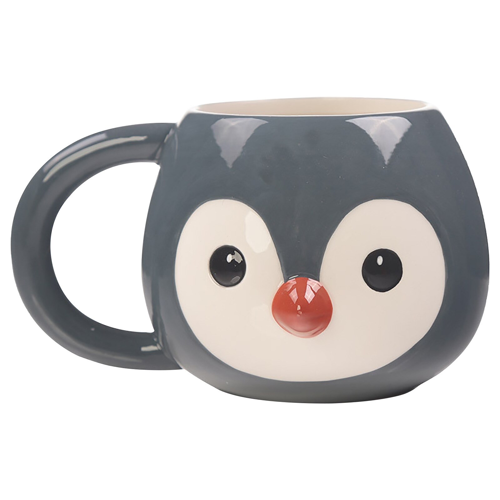 3D Panda Ceramic Drink Cup Animal Cup Ceramic Stereo Vision Cup Mug Funny Water Cup Cafe Tea Cup Mug