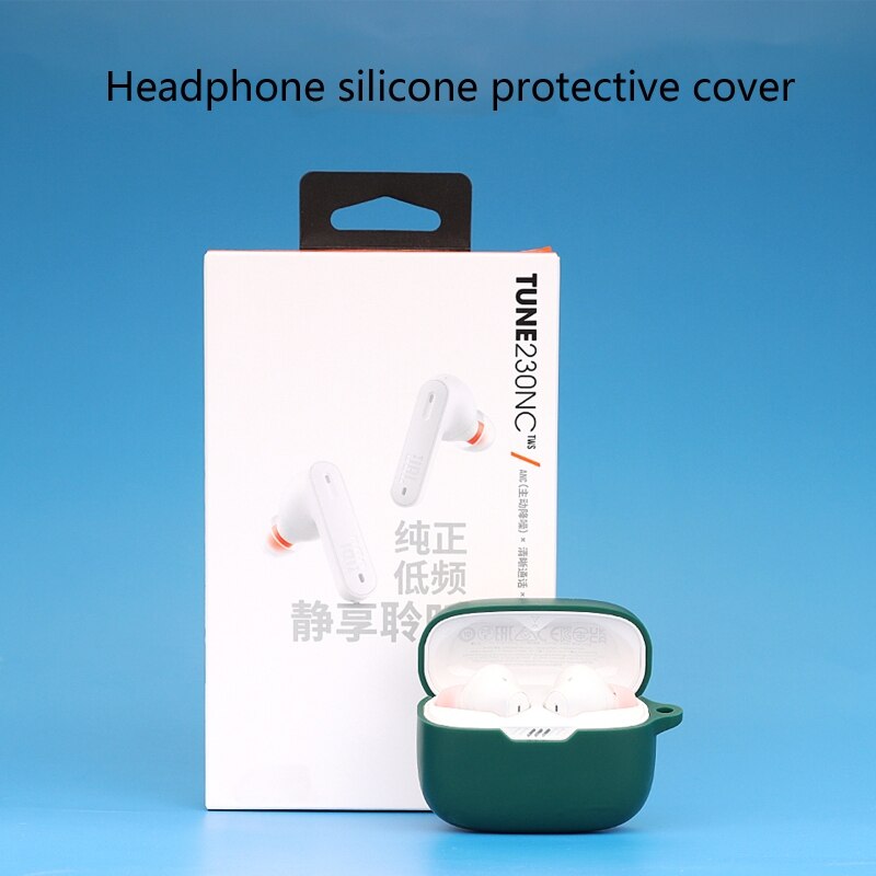 Boîtier de protection antichoc pour écouteurs sans fil JBL Tune 230NC TW, couvercle Anti-poussière résistant aux chocs