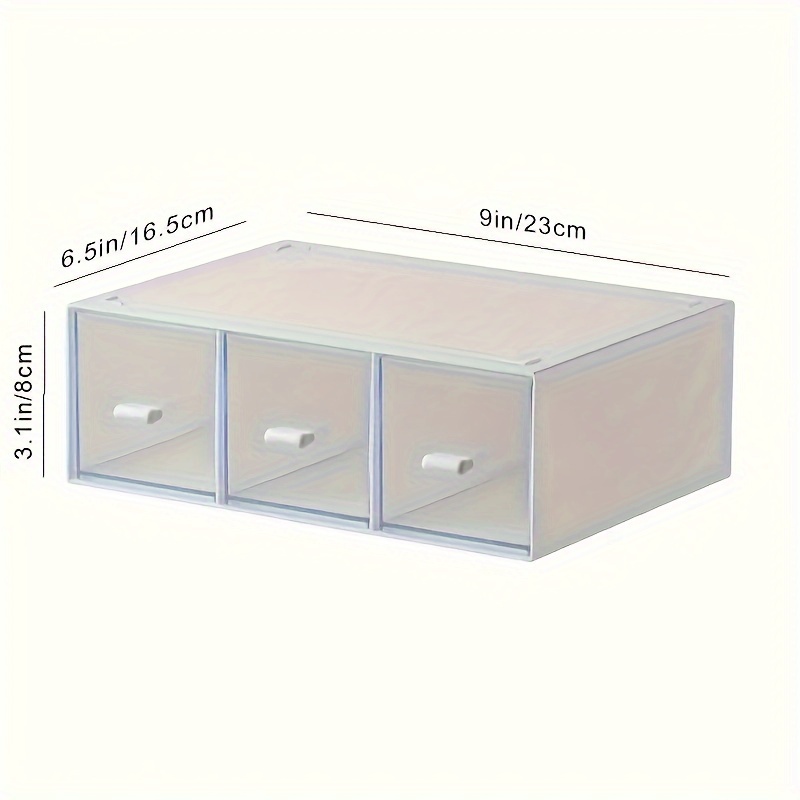 Boîte de rangement de sachets de thé à 1 tiroir, panier de rangement de cuisine, armoire de comptoir, boîte de rangement de café, thé, sucre, fournitures de stockage: Default Title