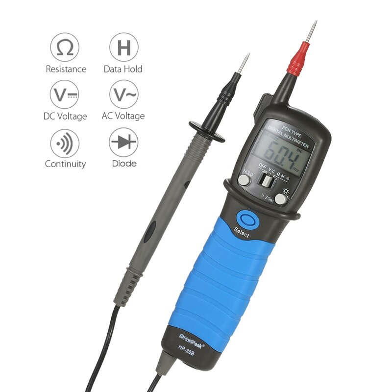 Voltage Meter Digitale Multimeter Lcd Elektrische Instrument Dc/Ac Voltage Meter Weerstand Diode Continuïteit Tester