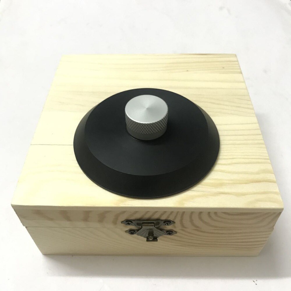 High-End POM Material LP Vinyl Turntables Disc Stabilizer Record Weight/Clamp With Iron Package Box