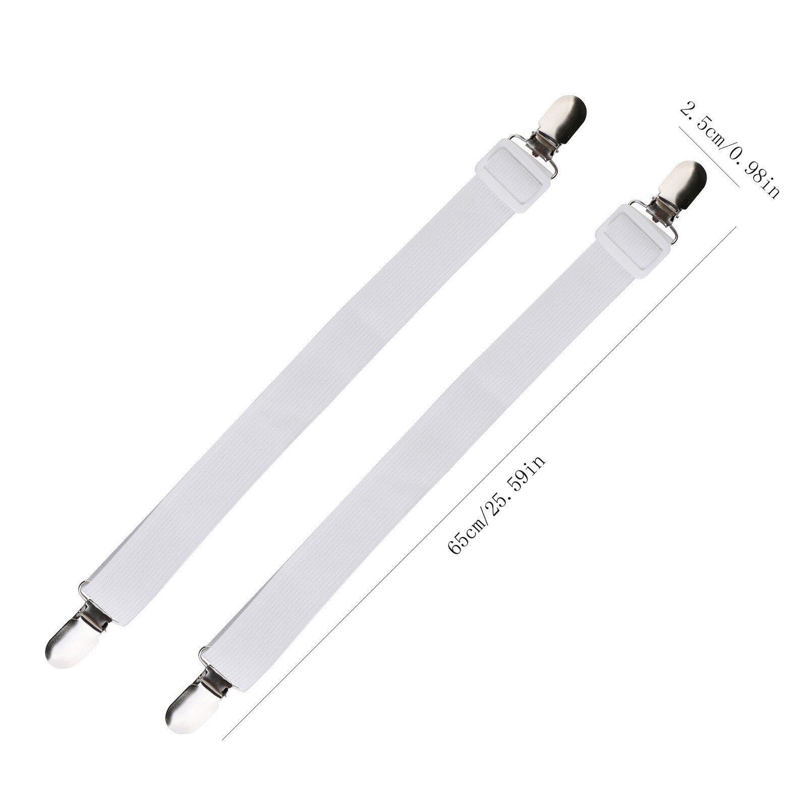 8 teile/los Weiß Bettlaken Greifer Rutschfeste Decke Matratze Abdeckung Sofa Bett Befestigungen Elastische Clip Halfter Bettwäsche Halfter