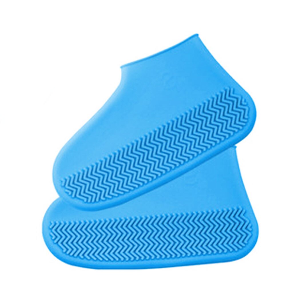Reusable Outdoor Non-Slip Thick Resistant Rain Boots Rainproof Shoe Cover Waterproof Silicone Sneakers Accessories Cover