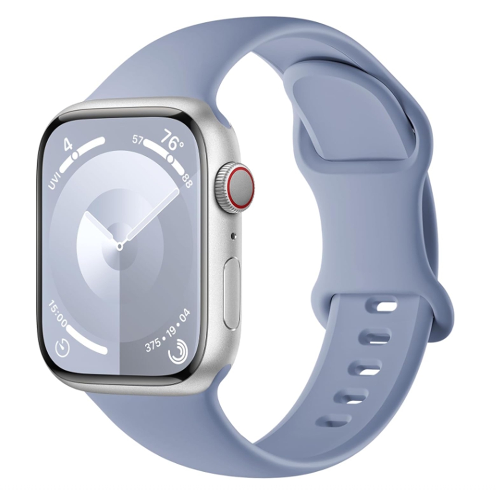 Siliconen lus Voor Apple Horloge band vrouwen voor iwatch 10/9/7/38mm 40mm 41mm 42mm 44mm 45mm 46mm Band