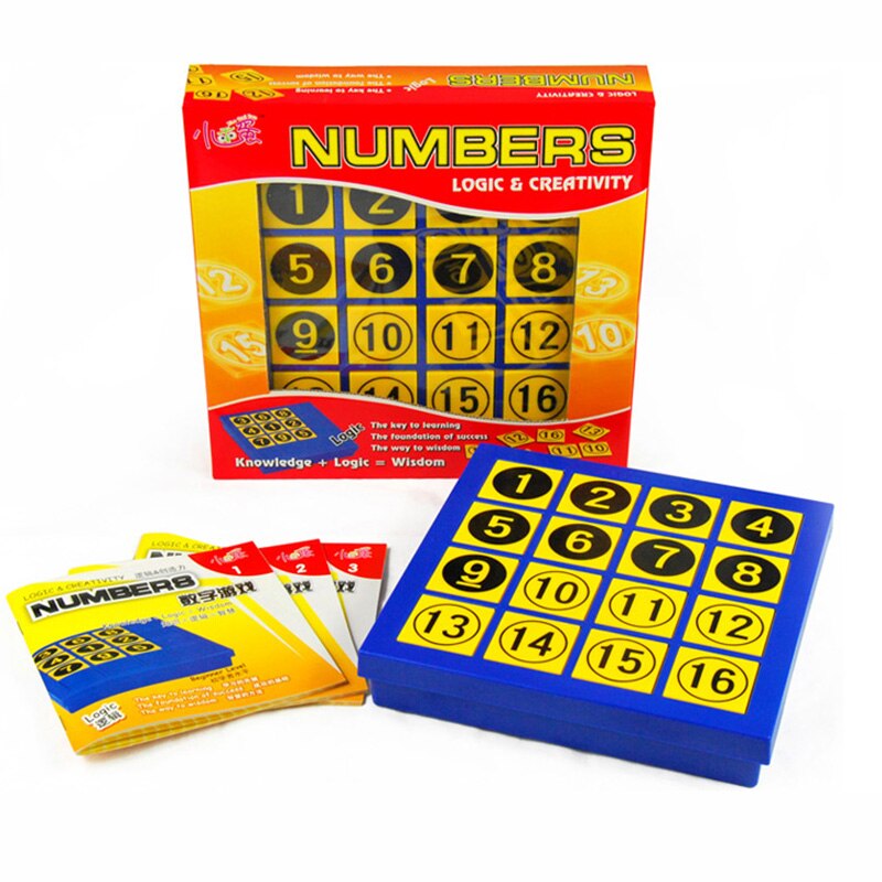 Numbers Board Game 120 Level Funny Education Game For Children Environmental ABS Plastic With