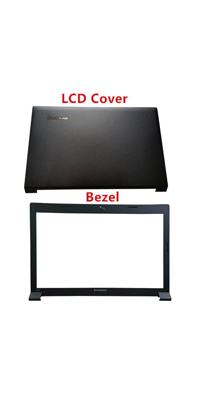 Original para Lenovo B590 LCD tapa de cubierta/bisel/Palmrest/Base inferior 90201909, 90201910, 90201912, 90201907: A B shell