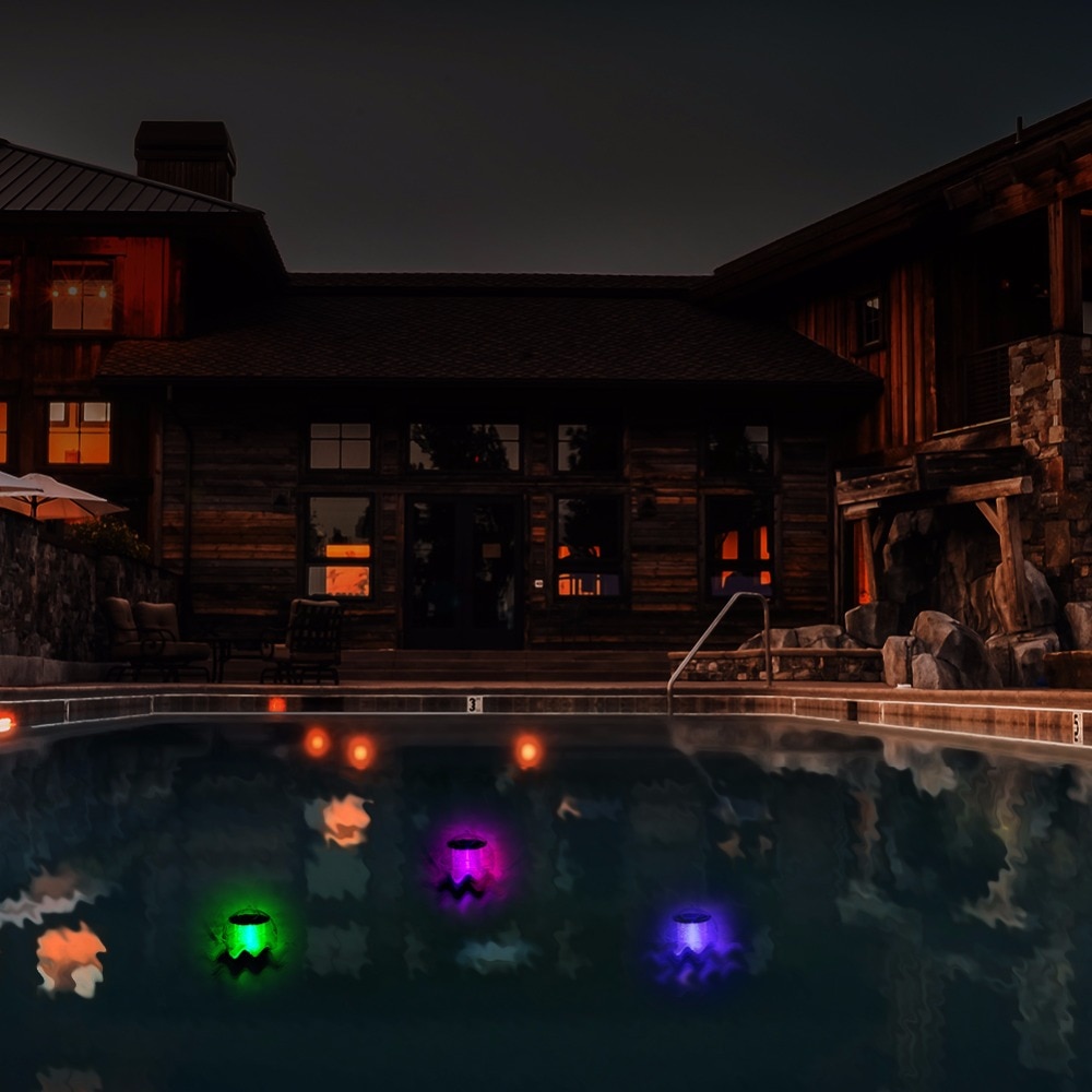 Solar- angetrieben Farbwechsel Wasser Schwimmende Kugel Lampe FÜHRTE Ich bin Freien Unterwasser Licht für Hof Teich Garten Schwimmbad Dekoration Licht