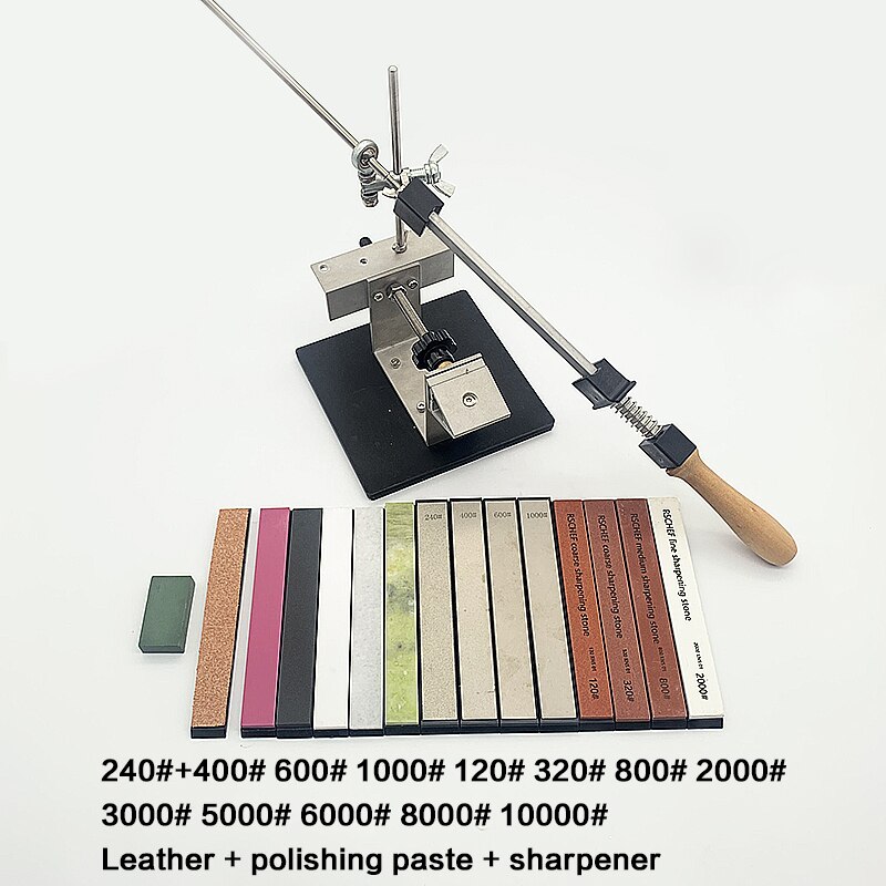 Fixed angle sharpener knife tools sharpener whetstone diamond sharpening stone apex edge blade Desktop sharp