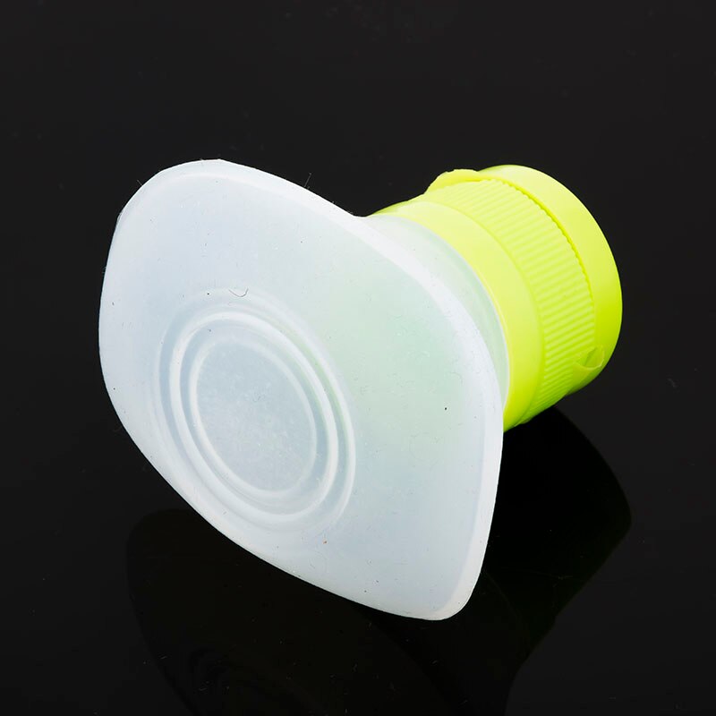 Green Silicone Kitchen Gadgets Salad Squeeze Sauce Jar Kitchen Supplies Picnic Camping Gadget