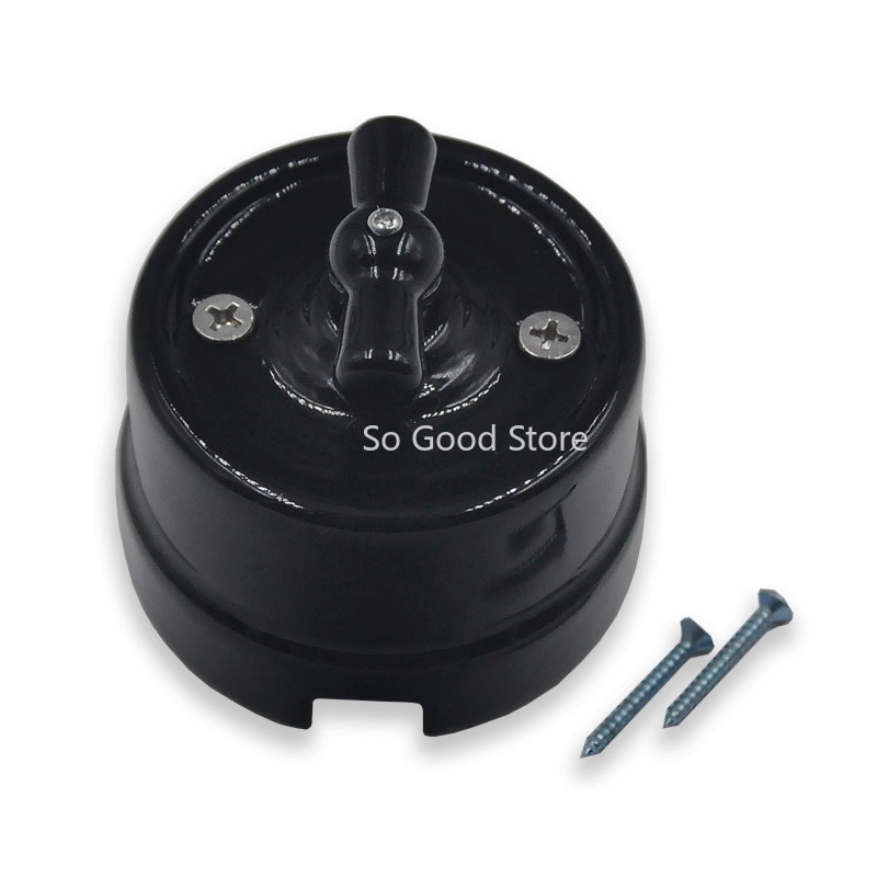 Set 1 Switch 1 Socket Home Improvement EU Standard Ceramic Wall Light Switch Power Socket