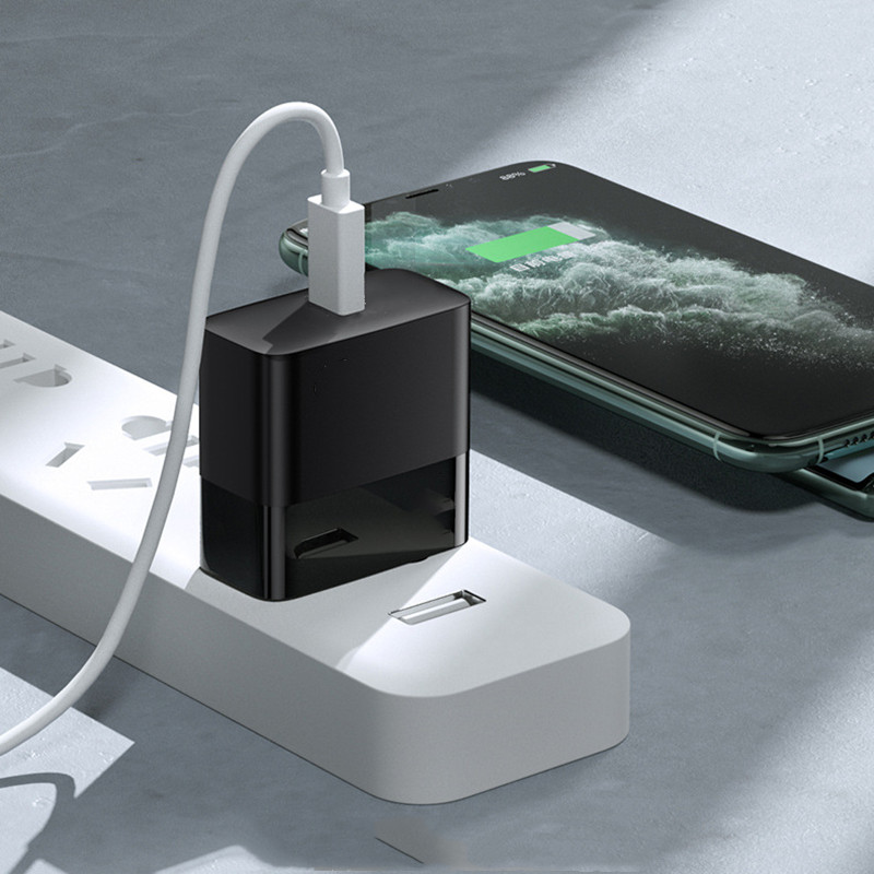 Chargeur USB type-c PD 65W 20V 3,25 a pour ordinateur portable, adaptateur avec câble pour iPad Pro / iPad Airi 4 / MacBook pro thinkpad
