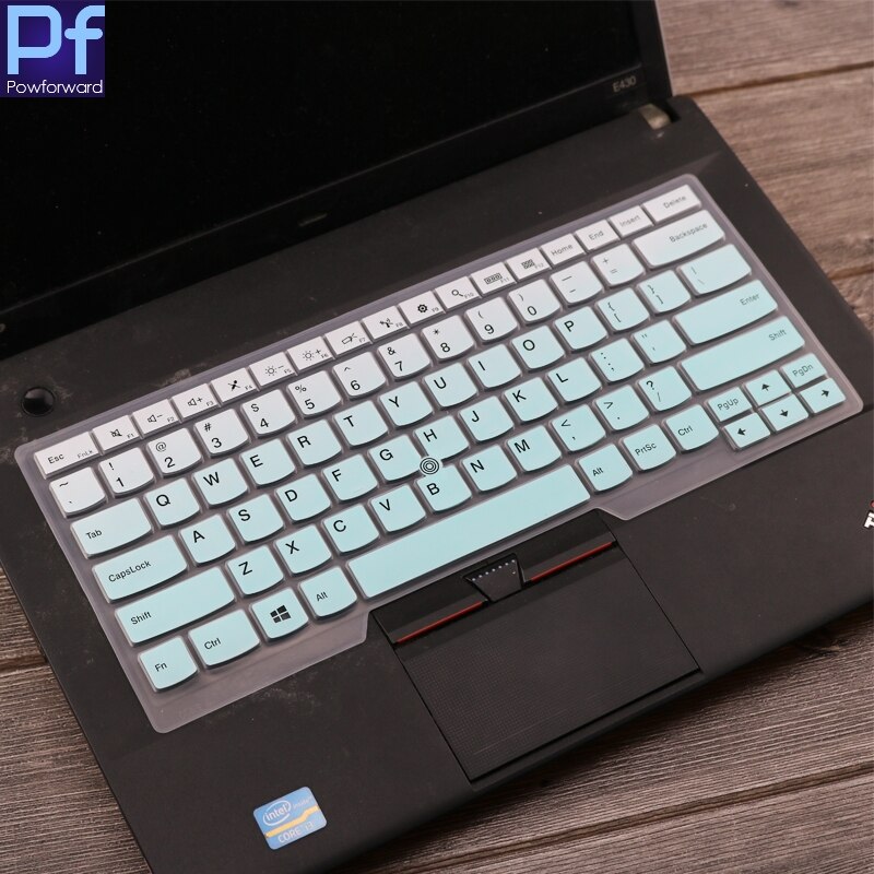Dla Lenovo Thinkpad E14 2020 silikonowa klawiatura laptopa obudowa ochronna E 14: fademint