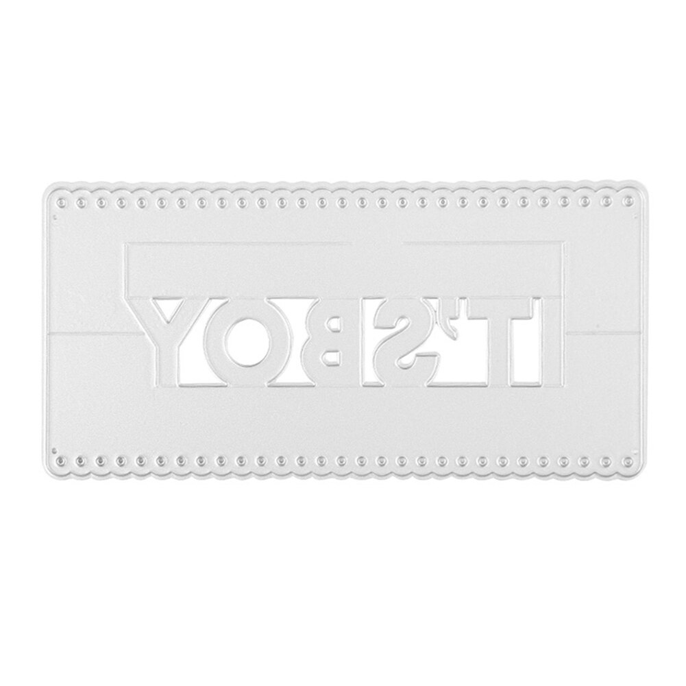 Alphabet Letters Decoration Paper Cutting Dies DIY Scrap Booking Photo Album Embossing Paper Cards: 	GG0324