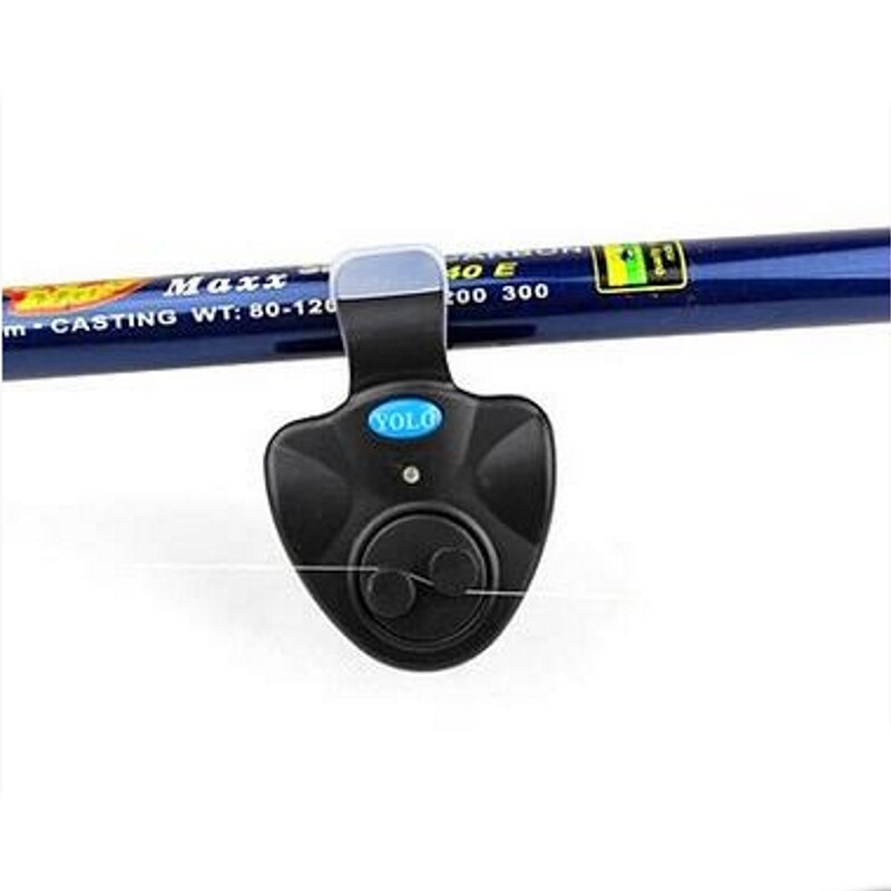 Caña de pescar electrónica LED, herramienta de pesca con amortiguación, identificación inteligente, gancho de mordida inteligente, recordatorio, alimentada por batería, nueva