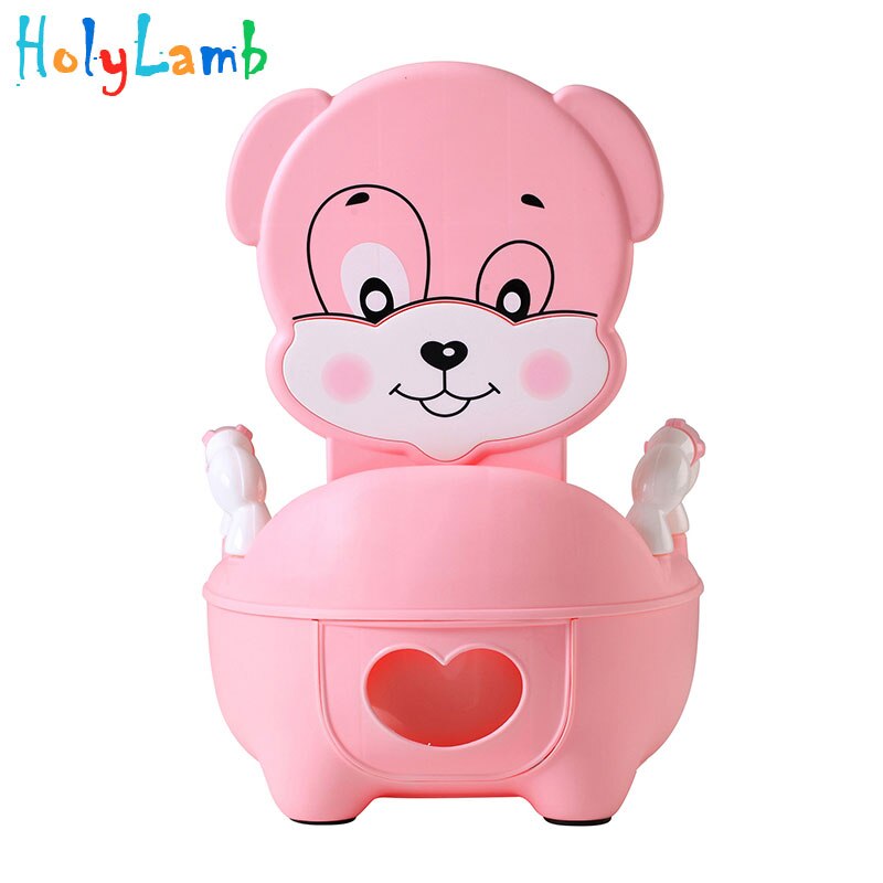 Animal chiot bébé Pot cuvette de toilette formation siège de toilette Pot pour enfants enfants bassin de lit Portable urinoir sur la toilette pour bébés