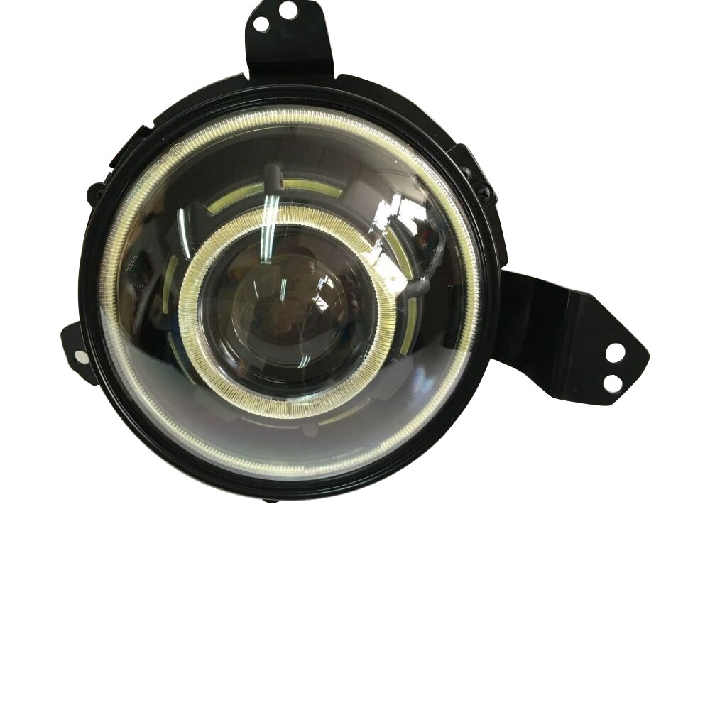 Car Front Head Light Lamp Install Support Mount Brackets Metal Exterior Holder For Jeep Wrangler JL Up Car Styling