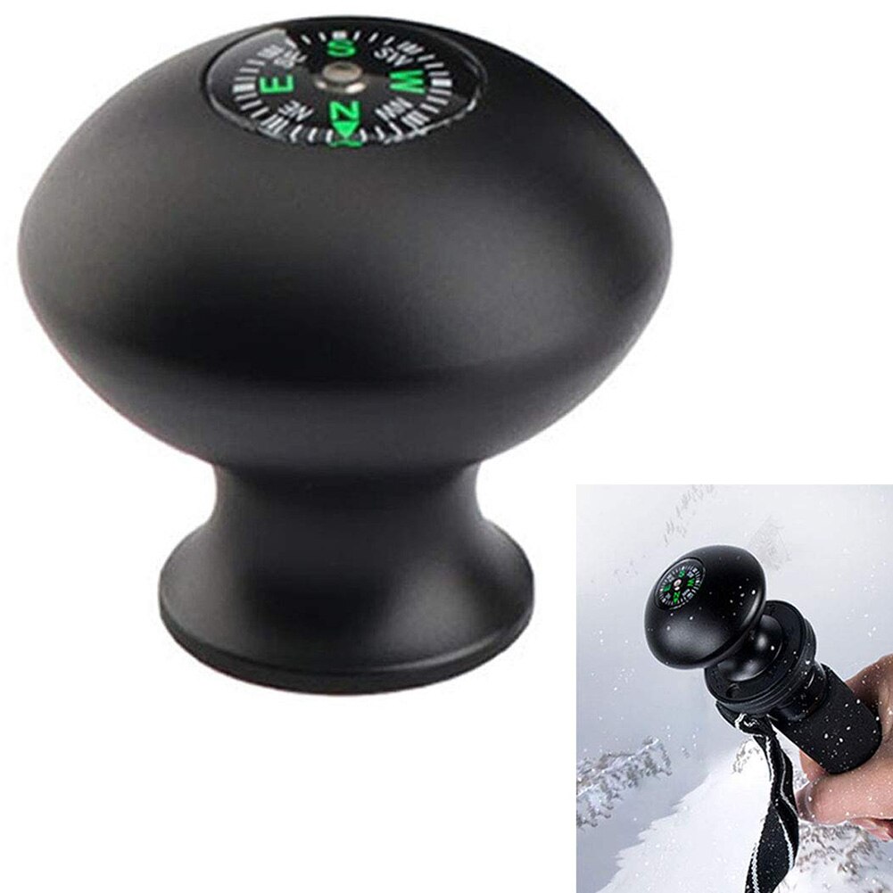Fotografische Trekking Stok Accessoires Outdoor Wandelstok Wandelen Metalen Hoofd Praktische Lichtgewicht Handgreep Monopod Knop