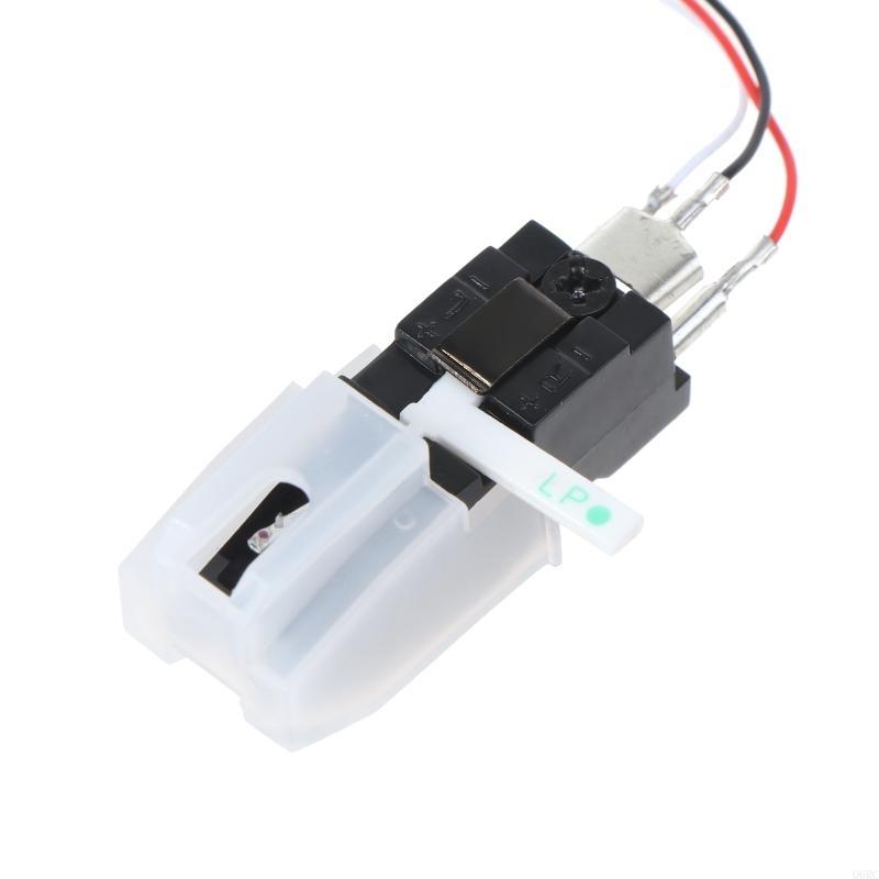 Q6RC Dual Drehscheibe Patrone doppelt und Stereo Nadeln+Leitung für 78 U / min aufzeichnen Spieler Ersatz