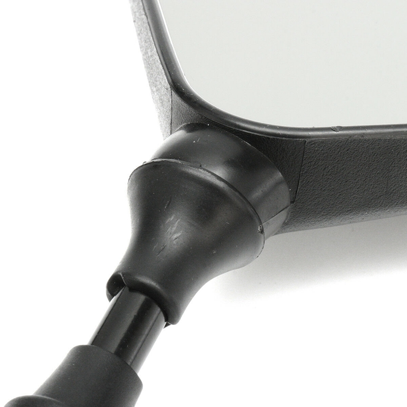 2Pcs Motorcycle Rear View Mirror Black For Suzuki Grandado