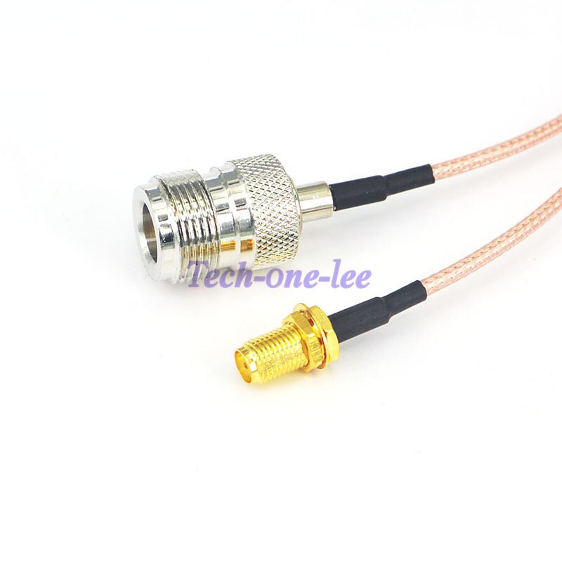 6 "Interruptor de RF SMA Jack Fêmea N Fêmea Conector Pigtail Cabo RG316